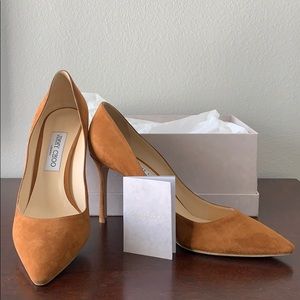 New JIMMY CHOO Suede Heels